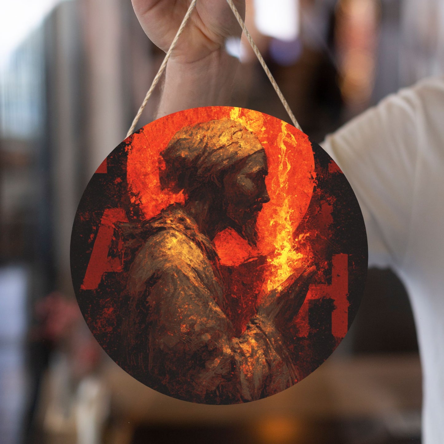 Round Wooden Wall Art · Redefine Home Décor with Elegance and Creativity