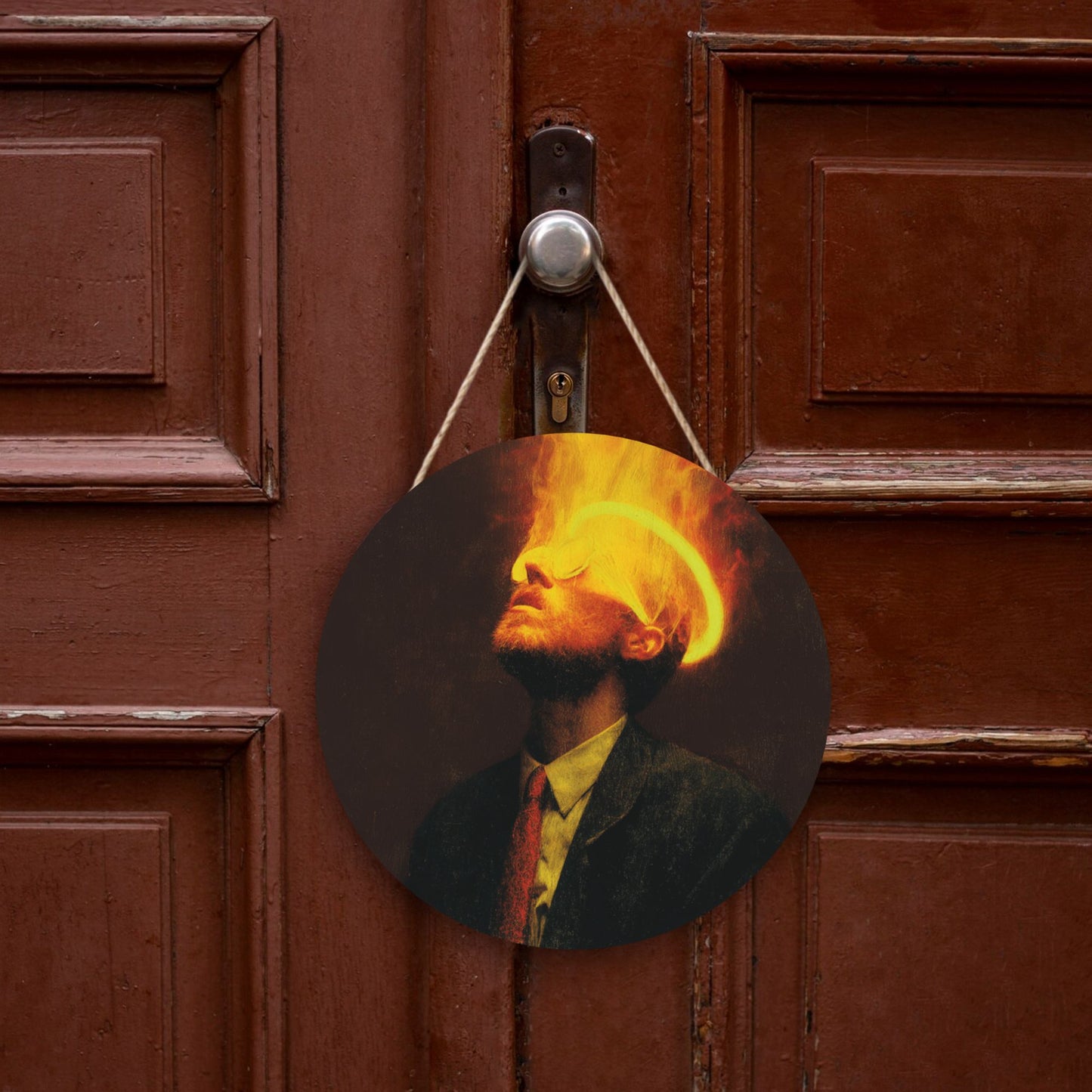 Round Wooden Wall Art · Redefine Your Walls with Unique Artistic Expression
